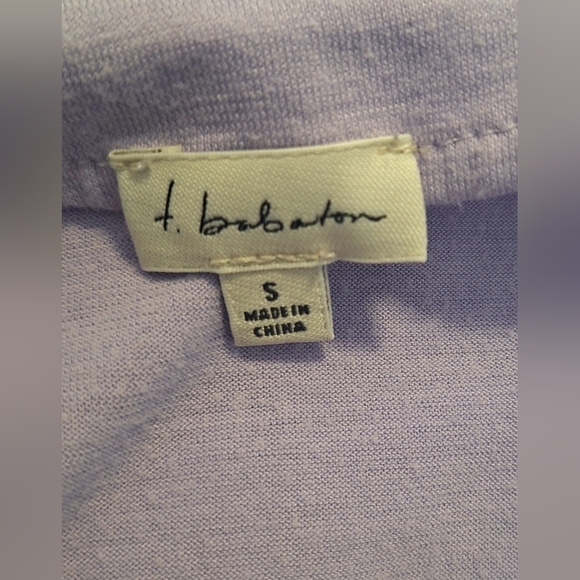 T. Babaton size Small purple top - Picture 2 of 5